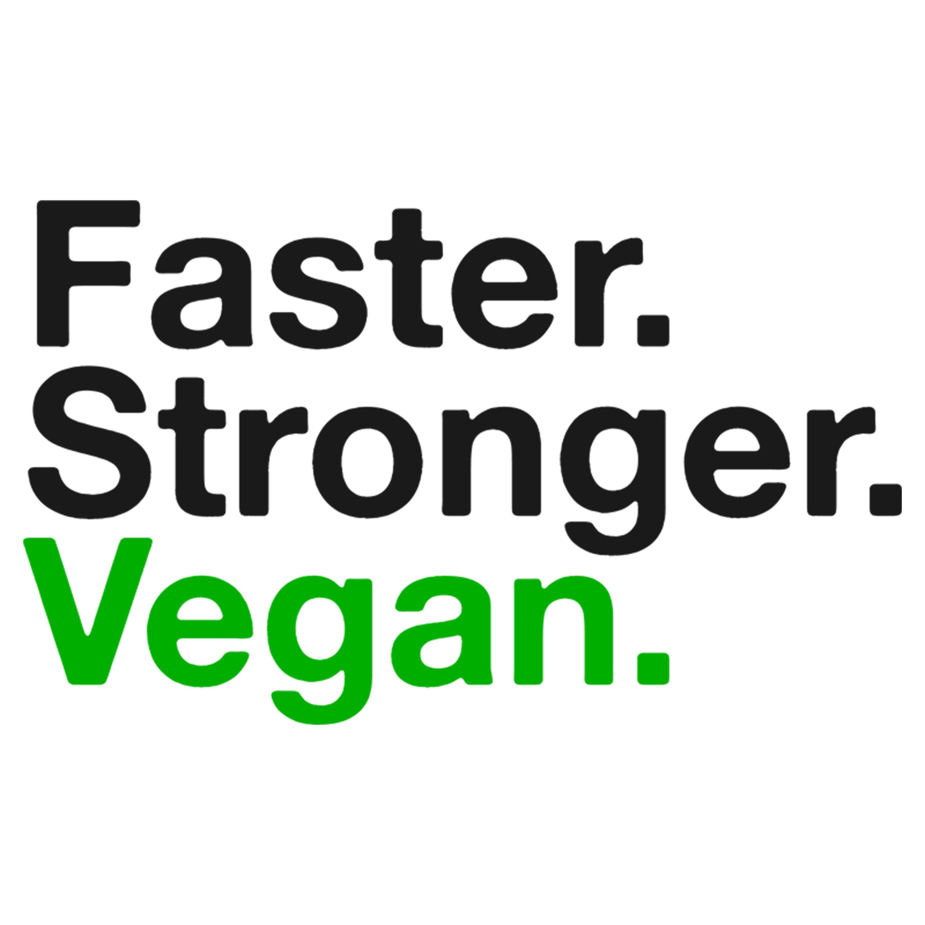 Faster Stronger Vegan