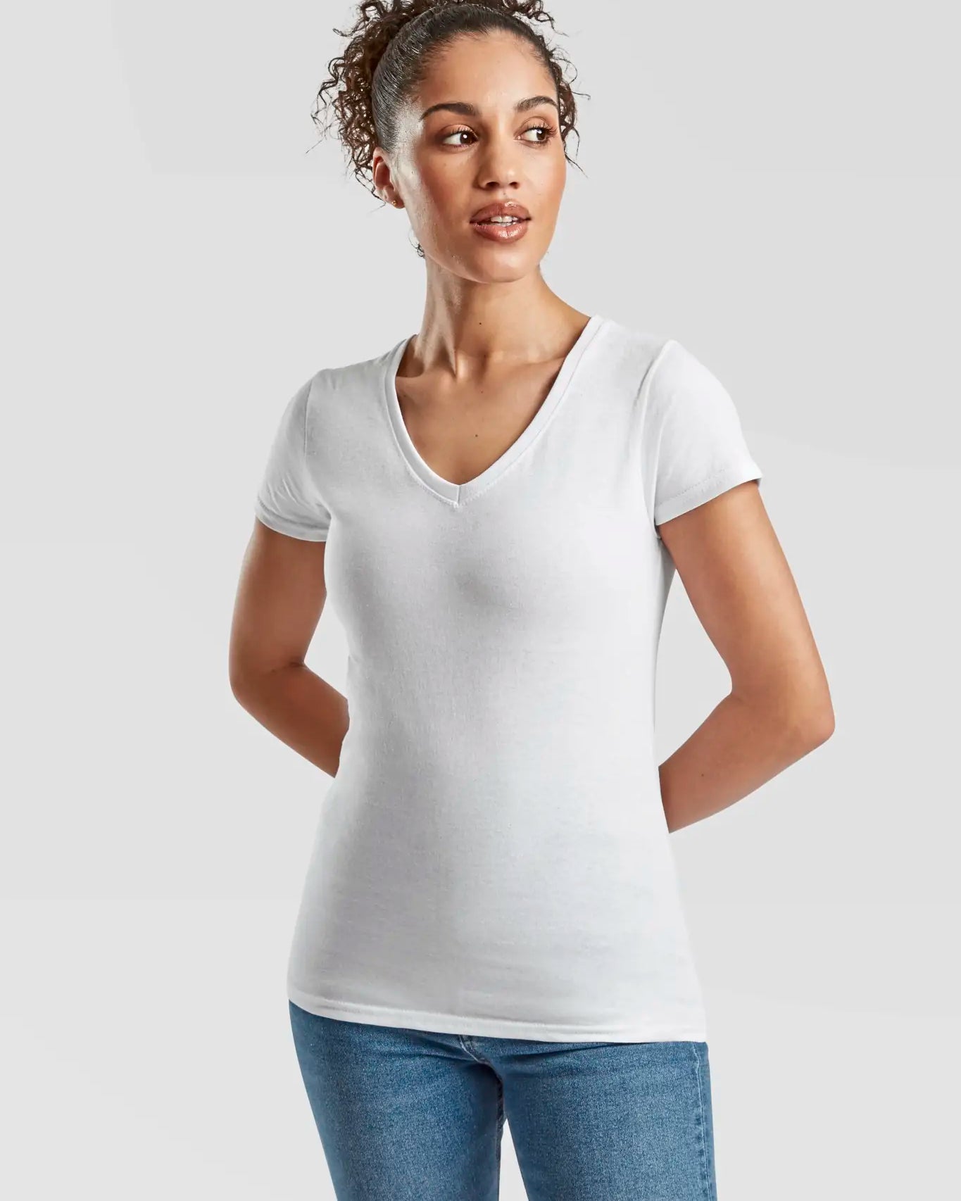 all-groups Women's Valueweight V Neck T