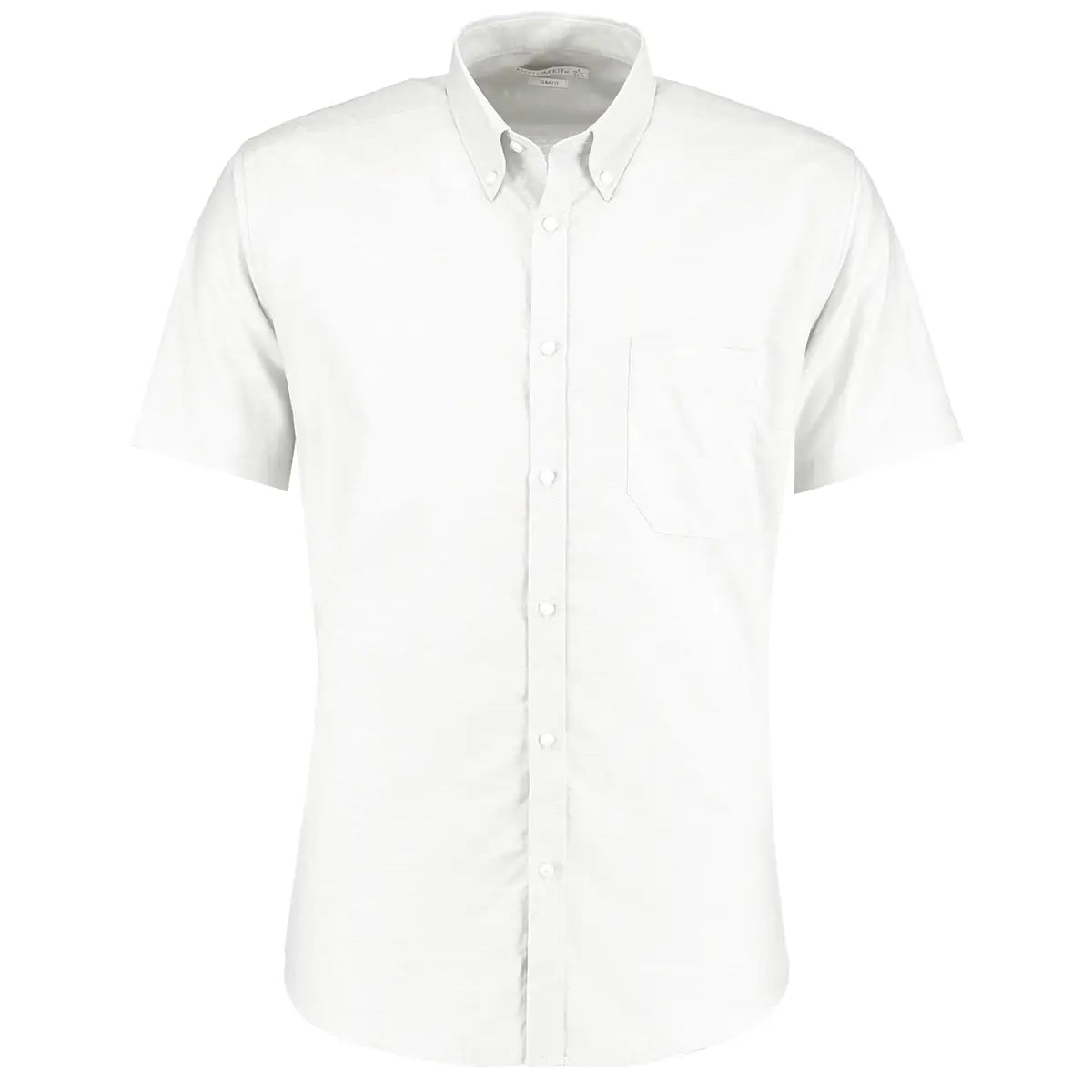 all-groups Men's Slim Fit Workwear Oxford Shirt Short Sleeve