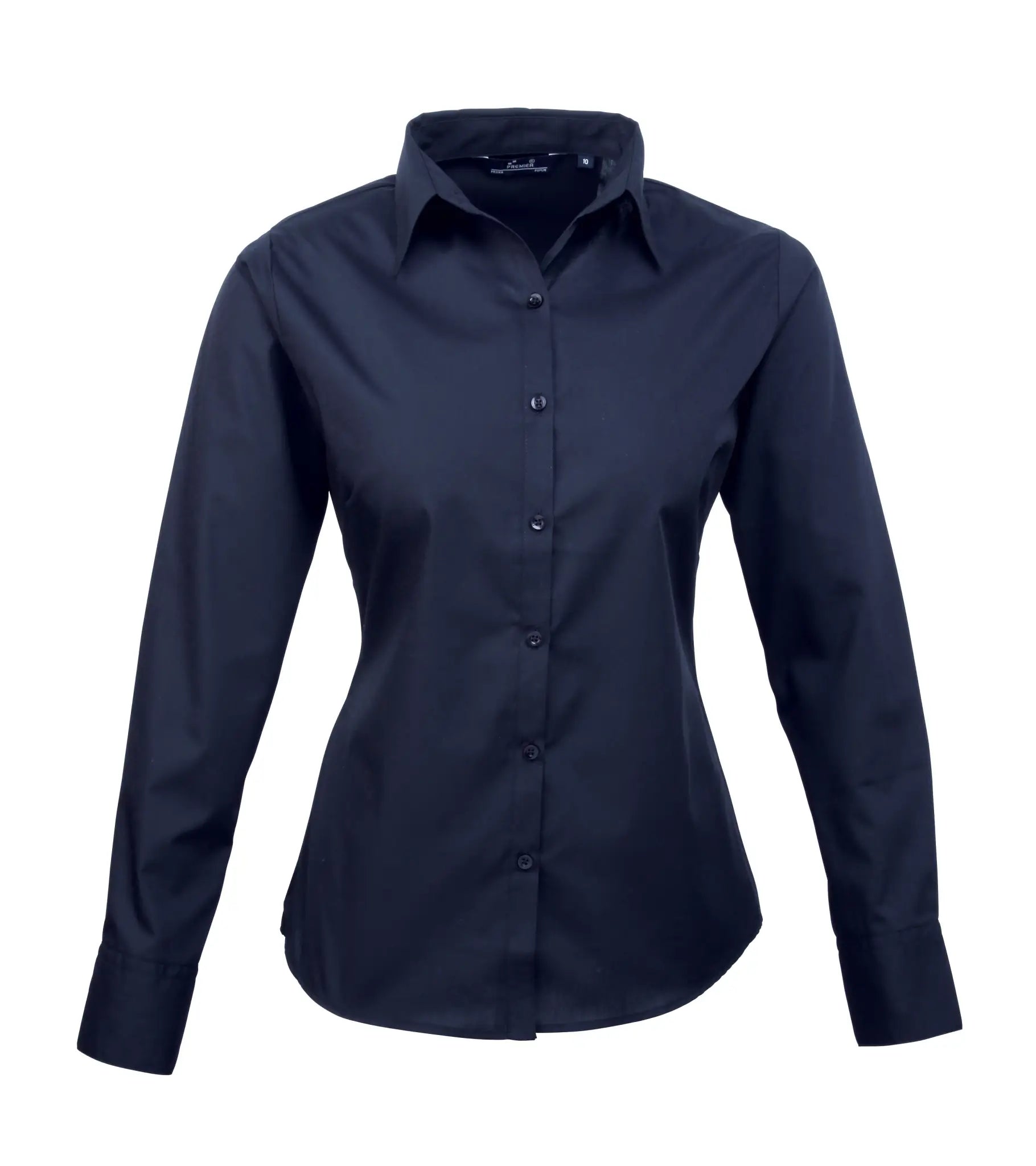 all-groups Women's Poplin Long Sleeve Blouse